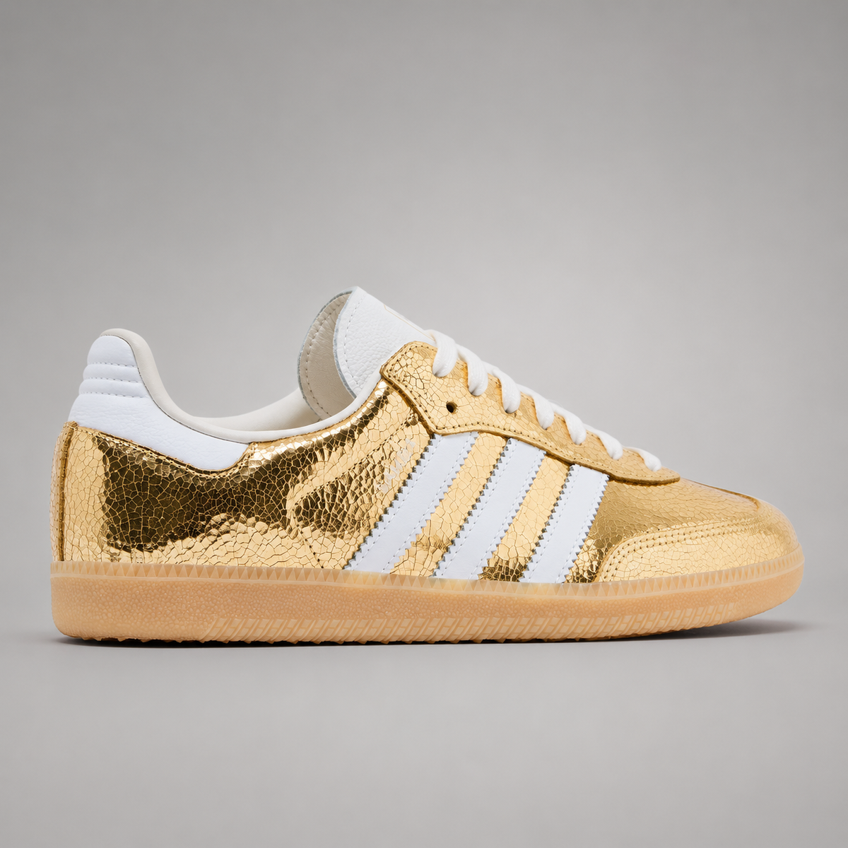 Samba OG Cracked Metallic Pack — Gold